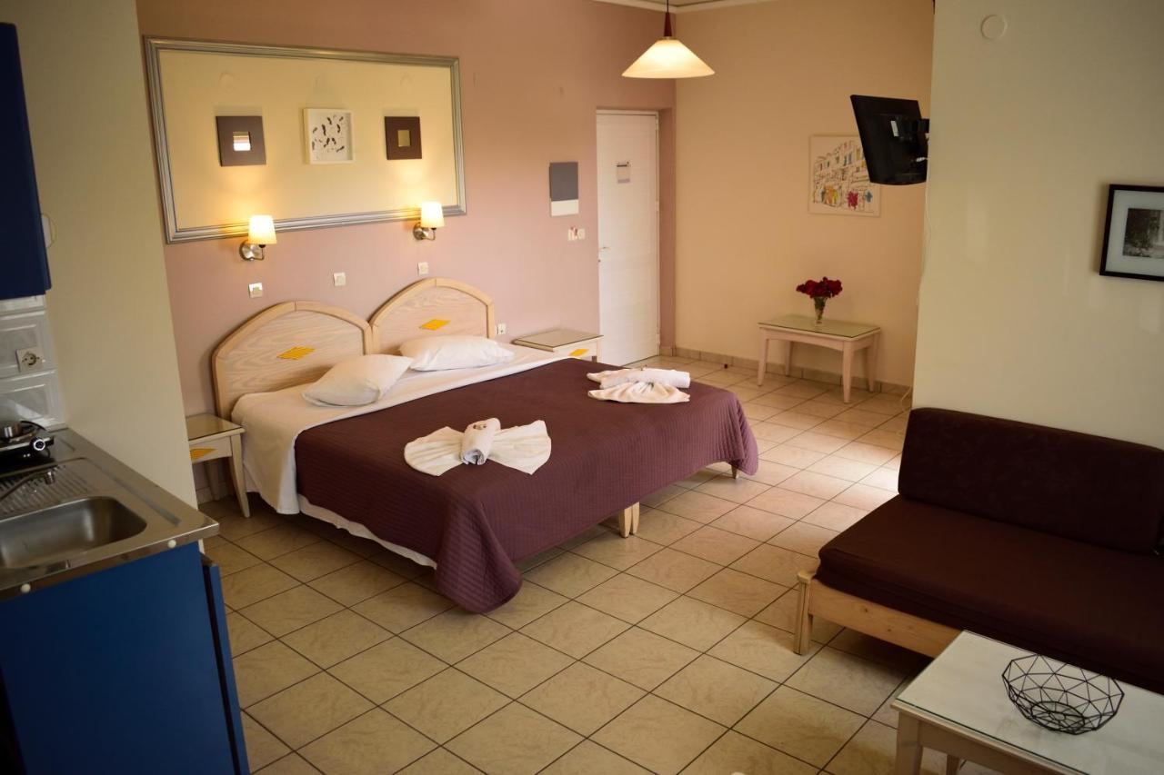 Jechrina Aparthotel Kato Daratso Exterior foto